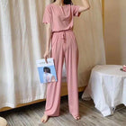 Pajamas Casual Soft Thin Suit Fashion Home Wear Two-piece Set