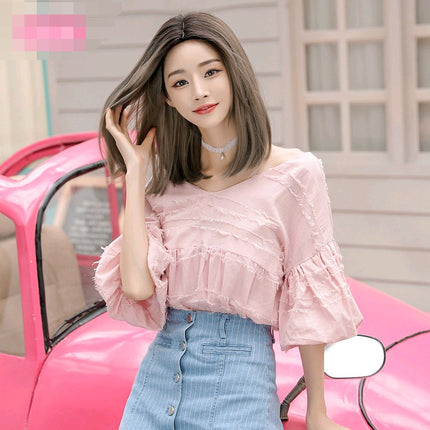 Wig in the long straight hair fashion realistic wig wig long straight hair