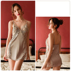 Sexy Temptation Sexy Suspender Lace Nightdress