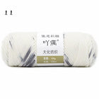 8 Strands Of Gradient Milk Cotton Wool Hand-knitted Medium Thick