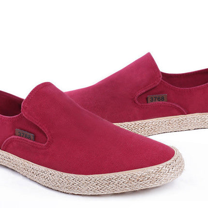 New Hemp Rope Canvas Shoes Straw Shoes Men