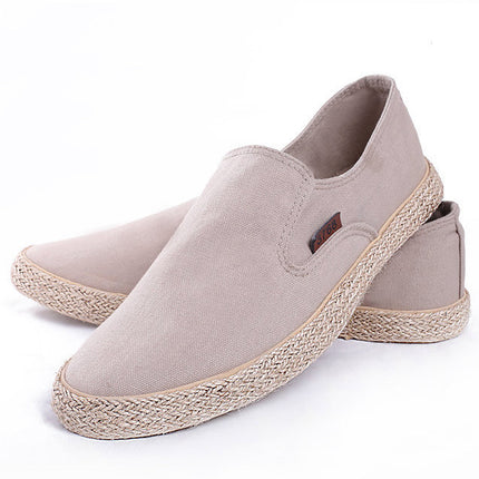 New Hemp Rope Canvas Shoes Straw Shoes Men