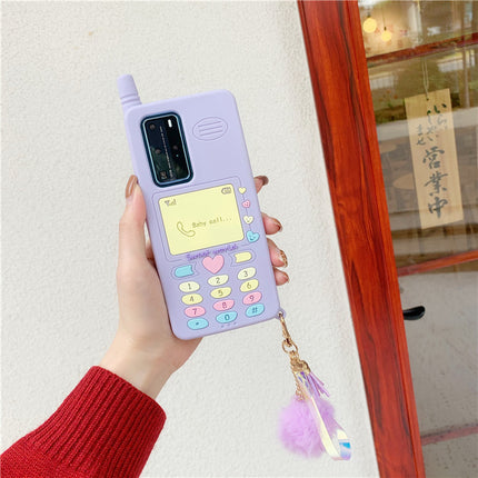 Purple Big Brother Big Silicone Phone Case Full Silicone Case