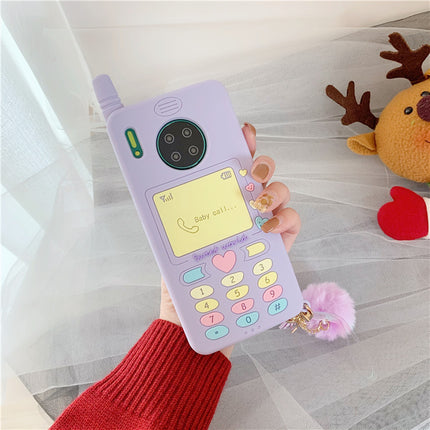 Purple Big Brother Big Silicone Phone Case Full Silicone Case