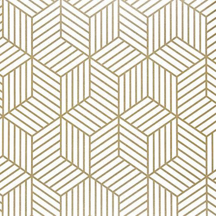 Hexagon Contact Paper Removable Peel and Stick Wallpaper Self Adhesive