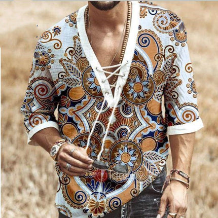 New Large Size Loose Hot style Men Shirts Male T Shirts