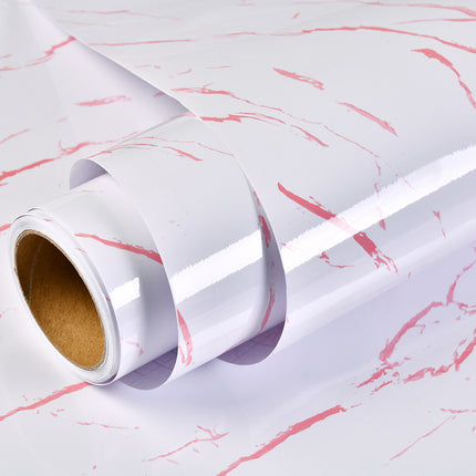 Wallpaper Vinyl-Film Room-Decor Furniture Renovation Self-Adhesive Marble Bathroom Kitchen