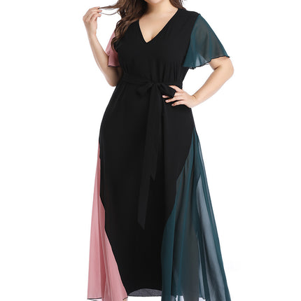 Plus Size Long Dress Women Maxi Gown Summer