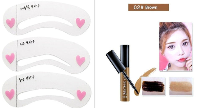 Peel Off Brown Black Eye Brow Tattoo Tint Waterproof Long-lasting Professional Eyebrow Gel Cream Masc Eye Makeup Cosmetics