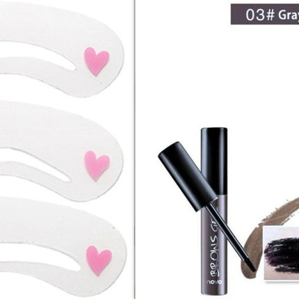 Peel Off Brown Black Eye Brow Tattoo Tint Waterproof Long-lasting Professional Eyebrow Gel Cream Masc Eye Makeup Cosmetics