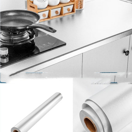 10 Meters Thick Kitchen Wallpaper Waterproof Stove Oil-proof