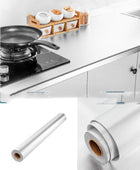 10 Meters Thick Kitchen Wallpaper Waterproof Stove Oil-proof