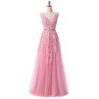 Robe De Soiree SSYFashion Sexy Backless Long Evening Dresses The Bride Elegant Banquet Green Lace V-neck Formal Party Gown