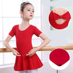 Red / Short sleeve / 110cm