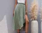 Spring Summer Chiffon Long Skirt Women