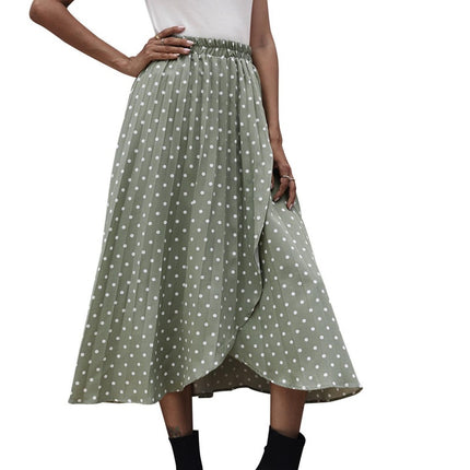 Spring Summer Chiffon Long Skirt Women