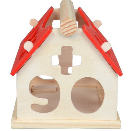 Children's building block toys, educational digital house toys