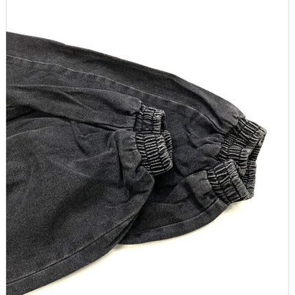 Jeans Men And Women Elastic Waist Loose Large Size Wide Leg Pants