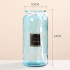 Mini Straight Transparent Glass Vase Ornaments Flower Arrangement Hydroponic Vase