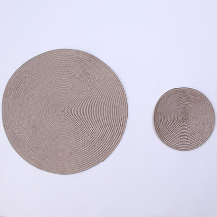 Waterproof Non-Slip Table Mats, Tableware, Bowl Mats, Beverage Cups, Coasters, Kitchen Party Supplies