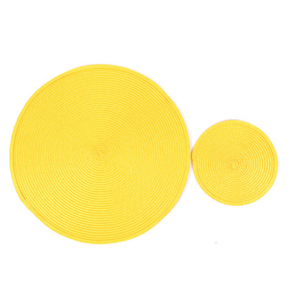 Waterproof Non-Slip Table Mats, Tableware, Bowl Mats, Beverage Cups, Coasters, Kitchen Party Supplies