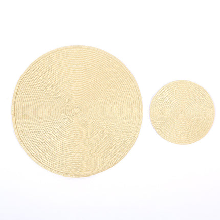 Waterproof Non-Slip Table Mats, Tableware, Bowl Mats, Beverage Cups, Coasters, Kitchen Party Supplies