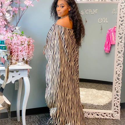 2 Piece Set Women Africa Clothes African Dashiki New Fashion Two Piece Suit Long Tops Wide Pants Party Plus Size For Lady