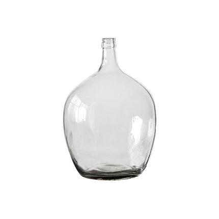 Japanese Bell Horse Drunk Wood Nantian Bamboo Nordic Style Simple Thin Mouth Big Belly Bottle Vase Transparent Indoor Flower Arranging Device