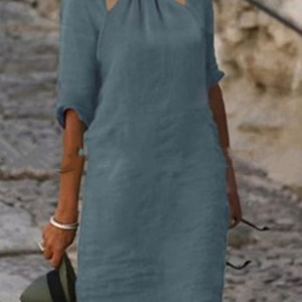 Plus Size Fashion Temperament Dress