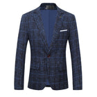 Men's Suits, Coats, Dresses, Slim-fitting Plaid Suits