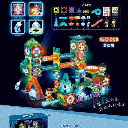 Rail assembly toys