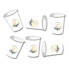 Eid Mubarak Festival Paper Cup Paper Plate Sticker Surrounding Party Supplies