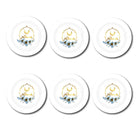 Eid Mubarak Festival Paper Cup Paper Plate Sticker Surrounding Party Supplies