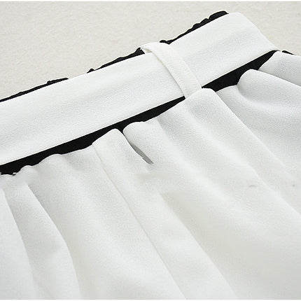 Casual Pants Nine-Point Pants Girl Loose Wild Wide-Leg Pants Women