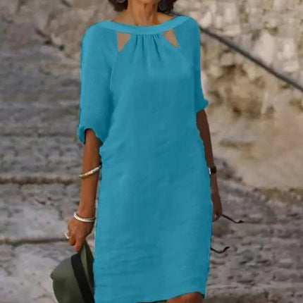 Plus Size Fashion Temperament Dress