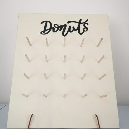 Wooden Donut Holder Wedding Supplies Decoration Birthday Party