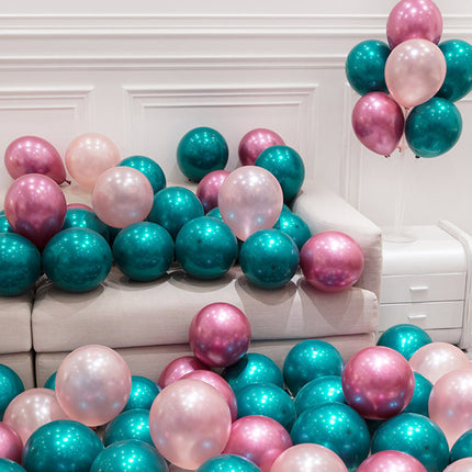 Happy Birthday Blue Balloon Boyfriend Surprise Party Decoration Party Romantic Scene Layout Background Wall Supplies