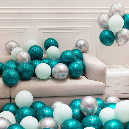 Happy Birthday Blue Balloon Boyfriend Surprise Party Decoration Party Romantic Scene Layout Background Wall Supplies
