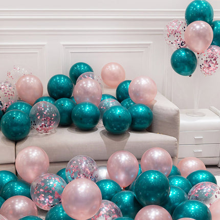 Happy Birthday Blue Balloon Boyfriend Surprise Party Decoration Party Romantic Scene Layout Background Wall Supplies