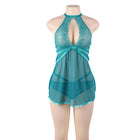 Oversized Sexy Lingerie Sexy Halter Suspender Nightdress