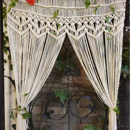 Hot-selling Door Curtain Tapestry Bohemian Style Handmade Cotton Woven