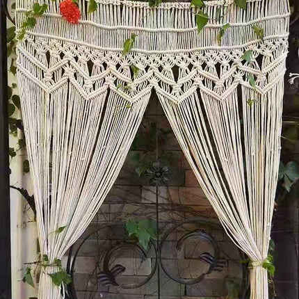 Hot-selling Door Curtain Tapestry Bohemian Style Handmade Cotton Woven
