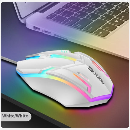 Wired Luminous Mouse Office Home Games USB Desktop Computers And Laptop Universal PlayerUnknown's Battlegrounds