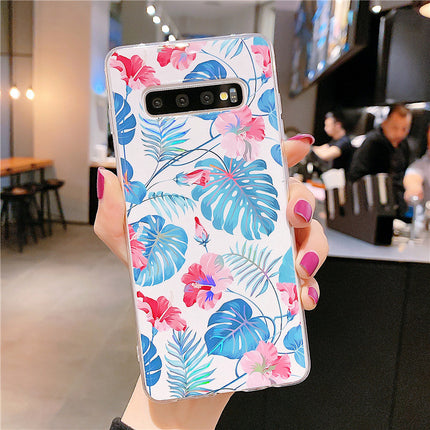 Laser Canna leaf mobile phone case