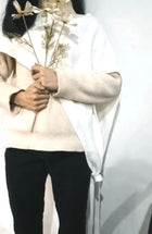 Special-interest Design Versatile Beveled Triangle Knitted Shawl Vest