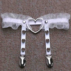 White / Duckbill button