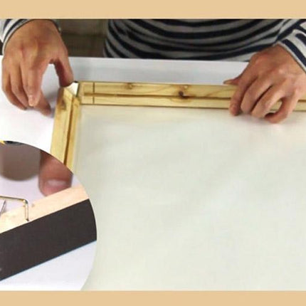 Brand Picture Frames Wall Photo Frame Natural Wood Poster Frame DIY Factory Provide Canvas Painting Wall Frame cornici per foto