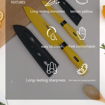 Stainless Steel Yellow Household Fruit Cutting Machine Kitchen Peel Knife Melon Portable