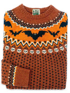 Women's Simple Loose Digital Printed Round Neck Sweater
