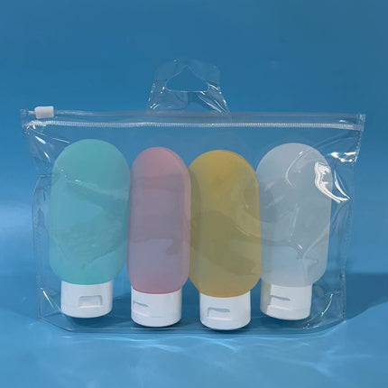 Skin Care Bottle Bath And Wash Portable Set
